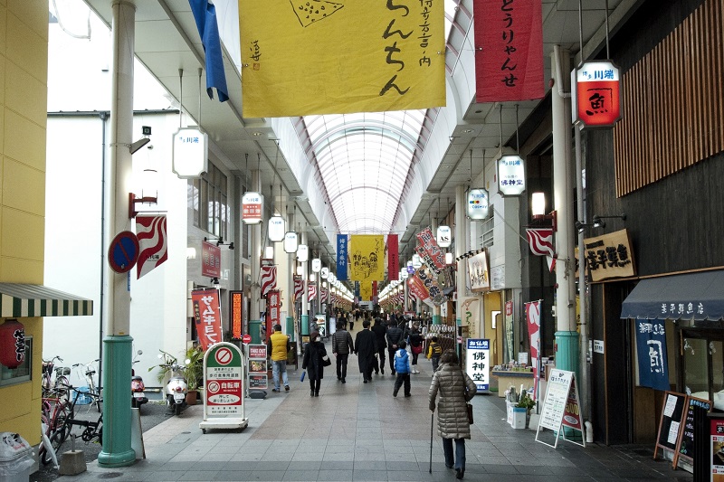 川端商店街写真